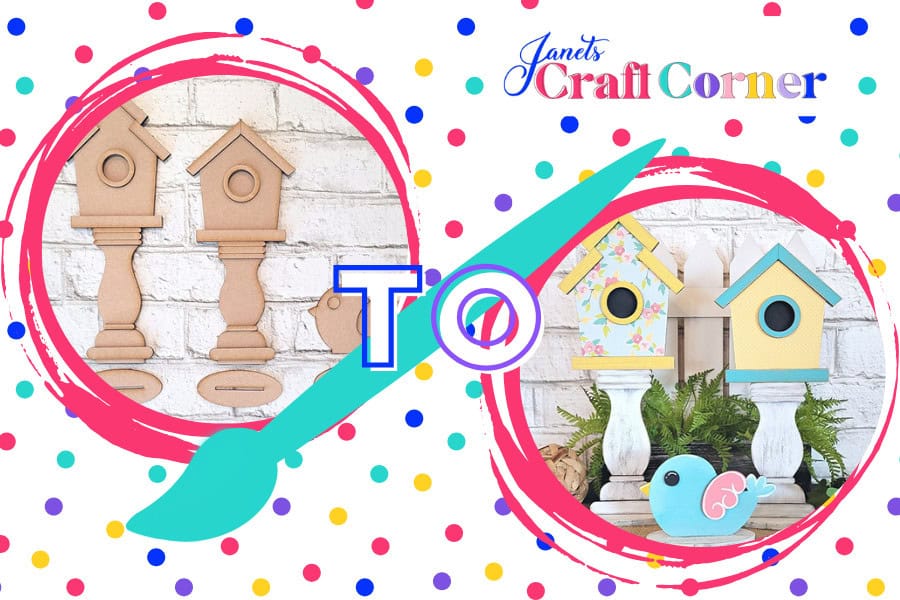 Spindle Birdhouses Bring Whimsical Charm for Your Home