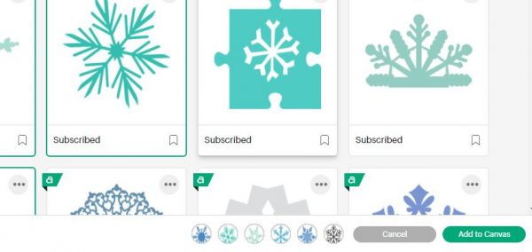 Add to Canvas button in Design space - alifeofbalance.com