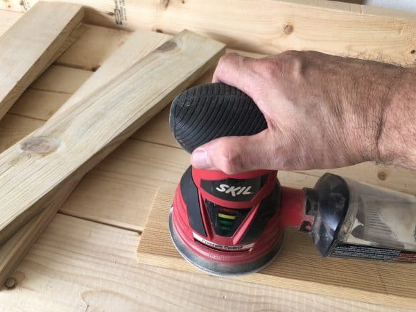 Sanding boards for grill tools organizer